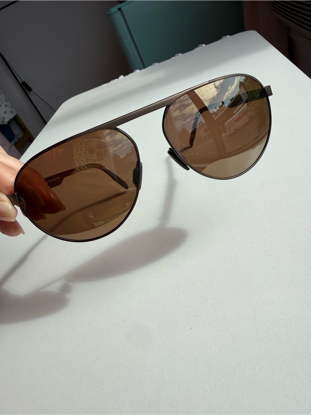 Unisex aviator sunglasses Maui Jim